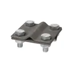                  Зажим соединительный крестовой 4-х болтовой прут-прут Ø6-12 мм, термодиффузия  | SQ2401-0037 | TDM
               