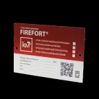 Маркировочная табличка FIREFORT PLATE | KM-FF-PL |  КМ - Профиль