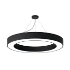 Светильник светодиодный Geometria Ring SPO-134-B-40K-056 56Вт 4000К 4200Лм IP40 800*800*80 черный подвесной | Б0050565 | ЭРА