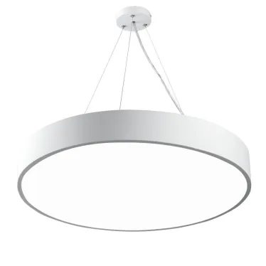 Светильник светодиодный Geometria Ring SPO-132-W-40K-088 88Вт 4000К 6000Лм IP40 800*800*80 белый подвесной | Б0050560 | ЭРА
