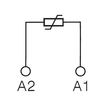 Модуль защиты, варистор, 24V AC/DC