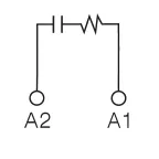 Модуль индикации и защиты, RC-цепочка, 6-24V AC/DC