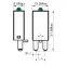 Модуль индикации и защиты, LED зелёный+Варистор (A1+), 24V AC/DC