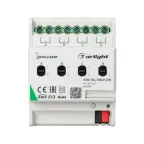 INTELLIGENT ARLIGHT Релейный модуль KNX-704-SW20-DIN (BUS, 4x20A) | 025663 | Arlight