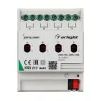 INTELLIGENT ARLIGHT Релейный модуль KNX-704-SW16-DIN (BUS, 4x16A) | 025661 | Arlight