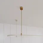 Подвес жесткий с питанием ART-APRIORI-ROD-A-L800-POWER (GD) (Arlight, IP20 Металл, 3 года)