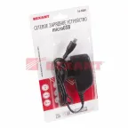 Сетевое зарядное устройство microUSB 220 В (СЗУ) (5 V, max: 2500 mA) шнур 1.2 м черное | 16-0260 | REXANT