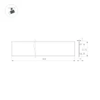 Коннектор жесткий с питанием ART-APRIORI-CON-ROD-A-L260-POWER (BK, вертикальный) (Arlight, IP20 Металл, 3 года)