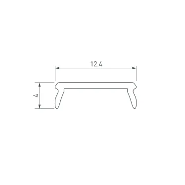 Подвес жесткий с питанием ART-APRIORI-ROD-A-L800-POWER (GD) (Arlight, IP20 Металл, 3 года)