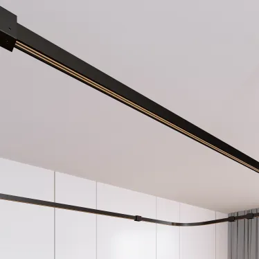 Подвес жесткий с питанием ART-APRIORI-ROD-A-L800-POWER (BK) (Arlight, IP20 Металл, 3 года)