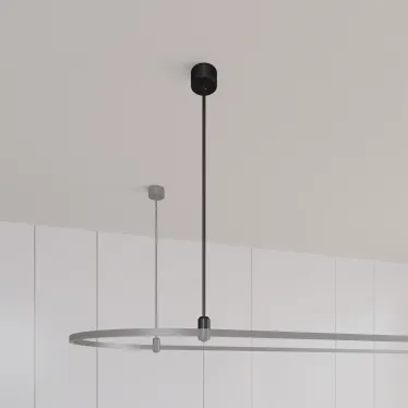 Подвес жесткий с питанием ART-APRIORI-ROD-A-L800-POWER (BK) (Arlight, IP20 Металл, 3 года)