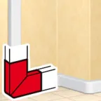 Угол плоский для 50*80 DLP | 010767 | Legrand