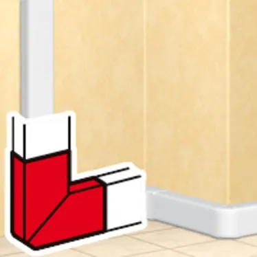 Угол плоский для 50*80 DLP | 010767 | Legrand