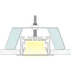Подвес с питанием ART-APRIORI-CANOPY-HANG-A-L1500-POWER (TN) (Arlight, IP20 Металл, 3 года)