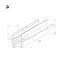 Трек встраиваемый MAG-TRACK-2538-FDW-2000 (BK, 5LN) (Arlight, IP20 Металл, 3 года)