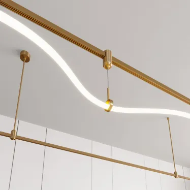 Держатель трека ART-APRIORI-HOLDER-HANG-TUBE-L1500 (GD) (ARL, IP20 Металл, 3 года)