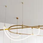 Держатель трека ART-APRIORI-HOLDER-HANG-TUBE-L1500 (GD) (ARL, IP20 Металл, 3 года)