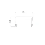 Подвес жесткий ART-APRIORI-ROD-A-L200 (TN) (Arlight, IP20 Металл, 3 года)