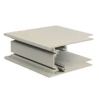 Коннектор UBX-MS22/35 WHITE для накладных магнитных шинопроводов, 35мм. Угловой. Вертикальный. Белый. ТМ