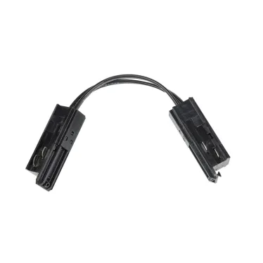 Коннектор UBX-MM21/35 BLACK для магнитных шинопроводов,35мм. Угловой. Внутренний. Черный. ТМ