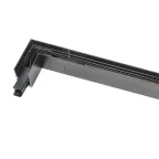 Коннектор UBX-MM21/35 BLACK для магнитных шинопроводов,35мм. Угловой. Внутренний. Черный. ТМ