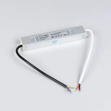 Подвес жесткий с питанием ART-APRIORI-ROD-A-L200-POWER (BK) (Arlight, IP20 Металл, 3 года)