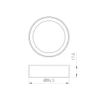 Трек встраиваемый MAG-TRACK-4560-FDW-2000 (WH, 5LN) (Arlight, IP20 Металл, 3 года)