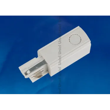 Ввод питания для шинопровода Трехфазный Левый белыйUBX-A02 WHITE 1 POLYBAG