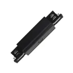 Соединитель для шинопроводов прямой внешний Трехфазный черный UBX-A12 BLACK 1 POLYBAG