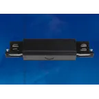 Соединитель для шинопроводов прямой внешний Трехфазный черный UBX-A12 BLACK 1 POLYBAG