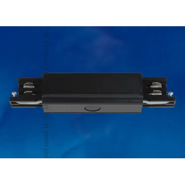 Соединитель для шинопроводов прямой внешний Трехфазный черный UBX-A12 BLACK 1 POLYBAG