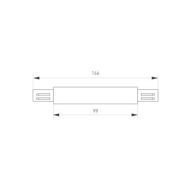 Подвес жесткий ART-APRIORI-ROD-A-L800 (GD) (Arlight, IP20 Металл, 3 года)