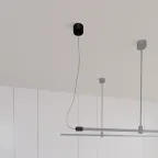 Потолочная чаша с питанием ART-APRIORI-CANOPY-SIDE-L1500-POWER (BK) (Arlight, IP20 Металл, 3 года)