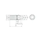 Трек встраиваемый MAG-ORIENT-TRACK-2653-STR-G-2000 (BK) (Arlight, IP20 Металл, 3 года)