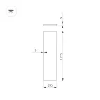 Трек ART-APRIORI-TRACK-ARC-A-1722-1800 (GD, 1/4) (Arlight, IP20 Металл, 3 года)
