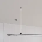 Подвес жесткий с питанием ART-APRIORI-ROD-A-L400-POWER (BK) (Arlight, IP20 Металл, 3 года)
