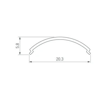 Трек MAG-TRACK-4563-2000 (BK, 5LN)