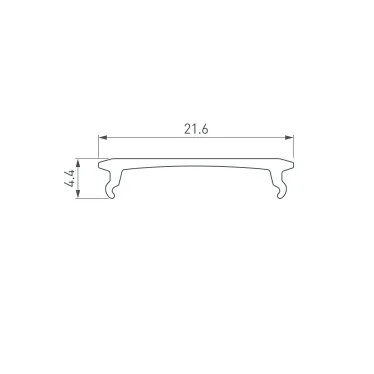Трек MAG-TRACK-4563-2000 (BK, 5LN)