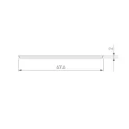 Трек ART-APRIORI-TRACK-ARC-A-1722-3000 (GD, 1/8) (Arlight, IP20 Металл, 3 года)