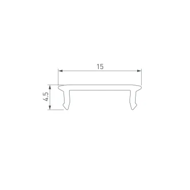 Держатель трека ART-APRIORI-HOLDER-A-POWER (BK) (Arlight, IP20 Металл, 3 года)