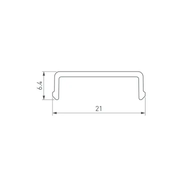 Потолочный короб ART-APRIORI-POWER-BOX-SIDE-L1500 (TN) (Arlight, IP20 Металл, 3 года)