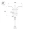 Кронштейн OXOR-SB3-2 BLACK (ARL, сталь)