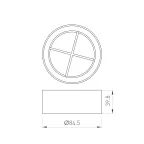 Блок питания ARPJ-SP-381050-PFC (40W, 19-38V, 1.05A) (IP67 Пластик, 5 лет)