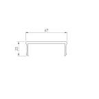 Блок питания ARPJ-SP-381050-PFC (40W, 19-38V, 1.05A) (IP67 Пластик, 5 лет)