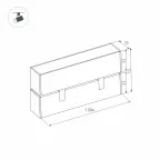 Блок питания ARPJ-KE421400A (60W, 1400mA, PFC) (ARL, IP65 Пластик, 5 лет)