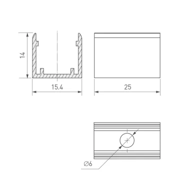 Блок питания ARPJ-KE421400A (60W, 1400mA, PFC) (ARL, IP65 Пластик, 5 лет)