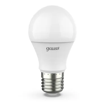Лампа светодиодная LED 10 Вт 920 лм 4100К А60 груша нейтральный E27 AC 220В Black Gauss