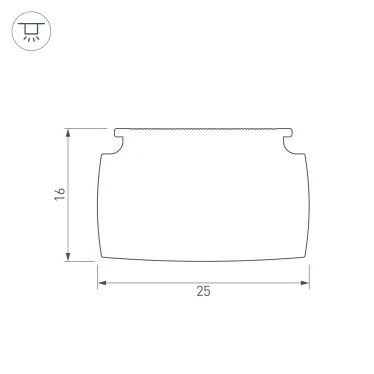 Блок питания ARJ-KE68300A (20W, 300mA, PFC) (ARL, IP20 Пластик, 5 лет)