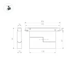 Блок питания ARV-SN24012-C (24V, 0.5A, 12W) (ARL, IP20 Пластик, 3 года)