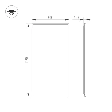 Блок питания ARPJ-SN-45700 (30W, 20-45V, 700mA) (Arlight, IP65 Металл, 3 года)